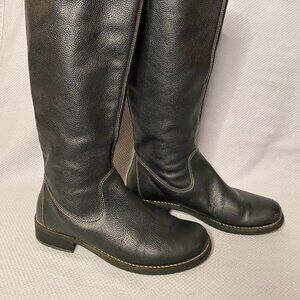 Matisse Women's Black Leather Boots (Size 9.5)